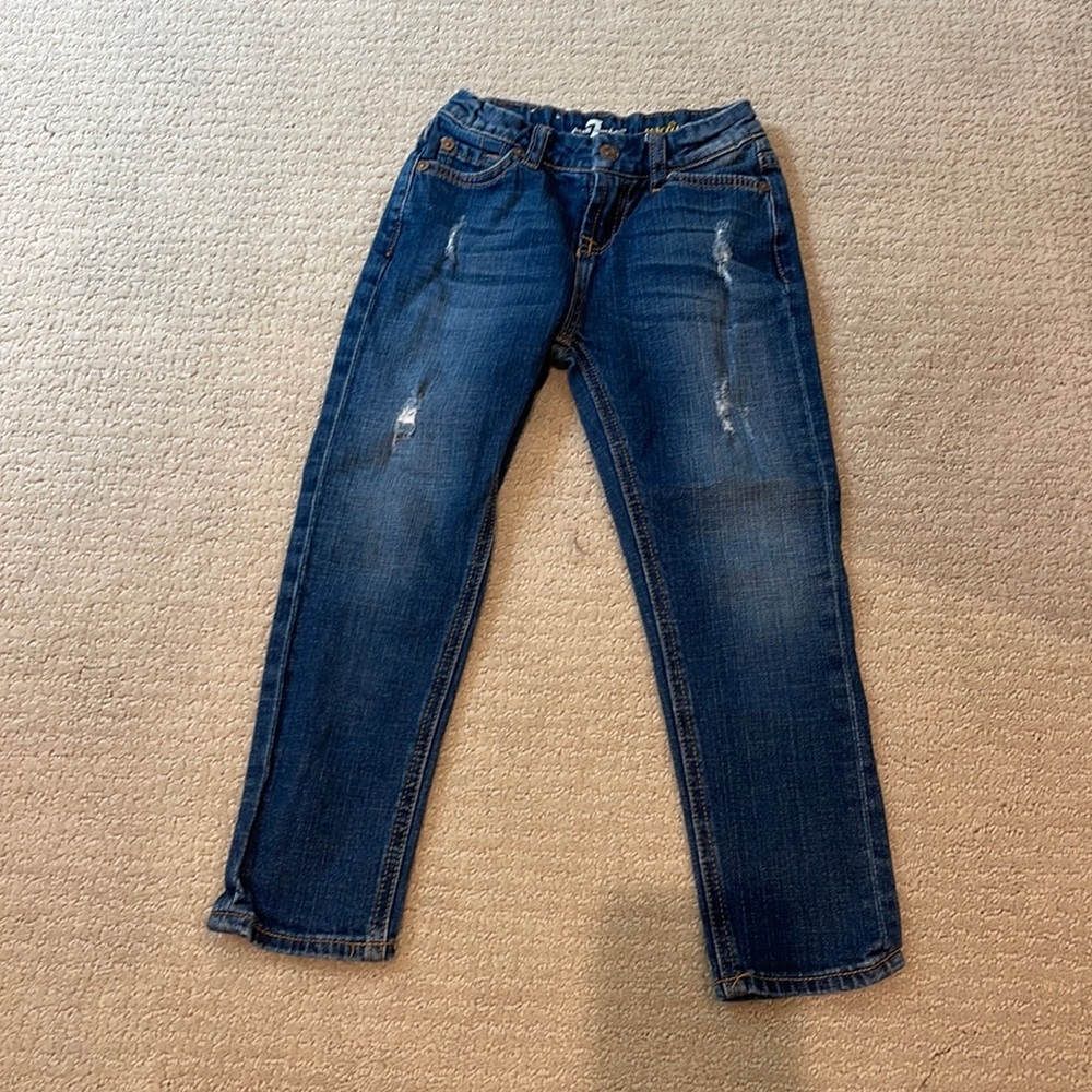 7 for all mankind Josefina skinny boyfriend jeans.
